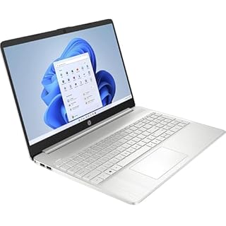 HP Laptop 15s-fq5002sl Intel Core i7-1255U, RAM 16GB, SSD 512GB, Intel Iris Xe, Display 15.6” FHD SVA, Antiriflesso, Lettore SD e Impronte Digitali, Webcam HD, Windows 11, Argento