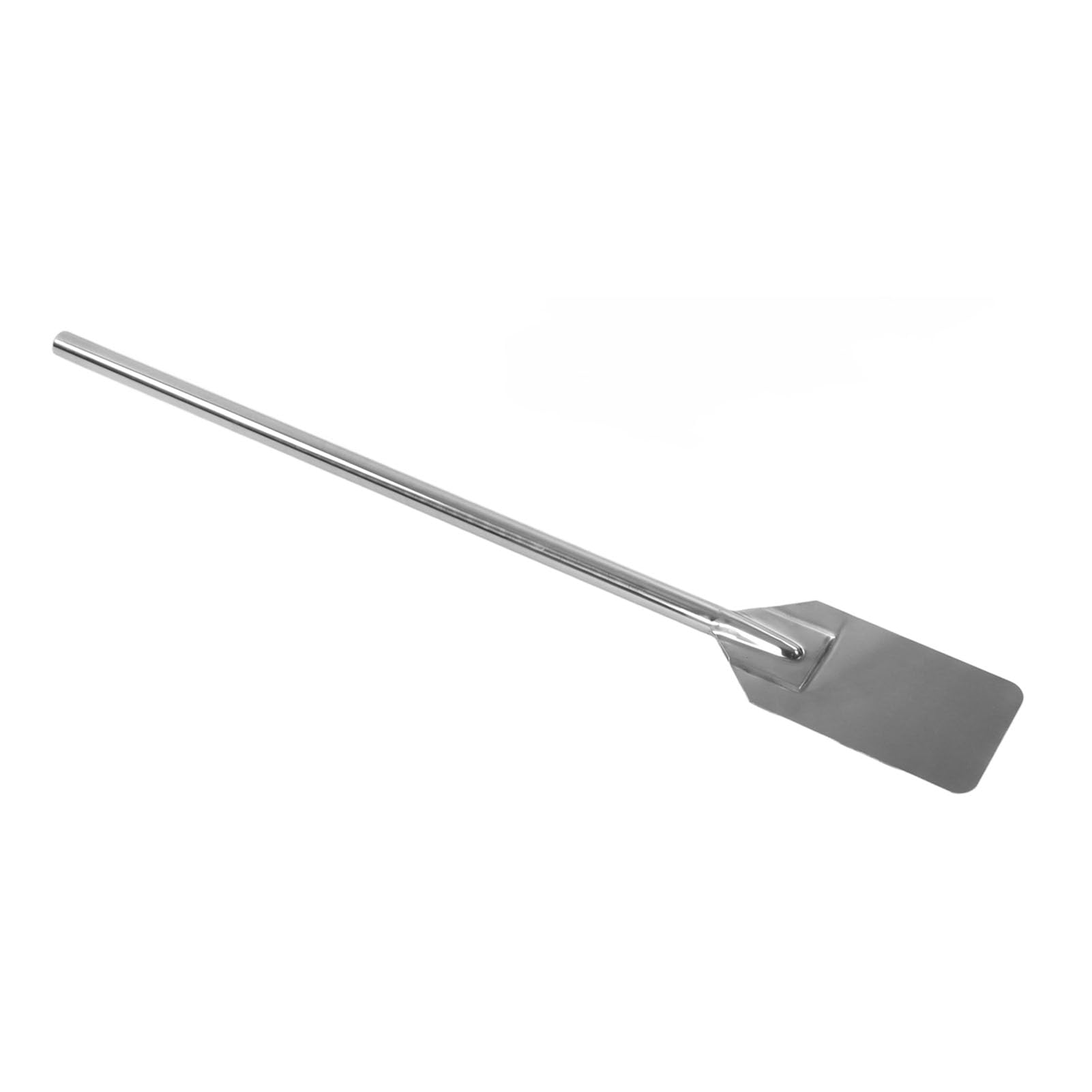 SIXRUN Espátula para Mezclar de Cocina Ultralarga, Espátula para Cocinar con Largo de Acero Inoxidable para Tazones y Frascos Profundos, Agarre Ergonómico para Agitar, Mezclar y Batir, Uso en el