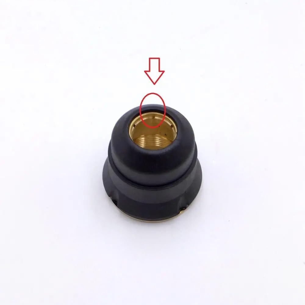 Kit de puntas de electrodos de boquilla compatibles con PT-60, PT-40, IPT-60, IPT 60, IPT-40, PTM-60, consumibles for antorcha de plasma de contragolpe, arco piloto sin alta frecuencia(0.9mm 30-40A)
