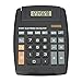 Produktbild Relaxdays, schwarz Taschenrechner Classic, große Tasten, Dual Power, klappbare Anzeige 8-stellig, Financial Calculator, Standard