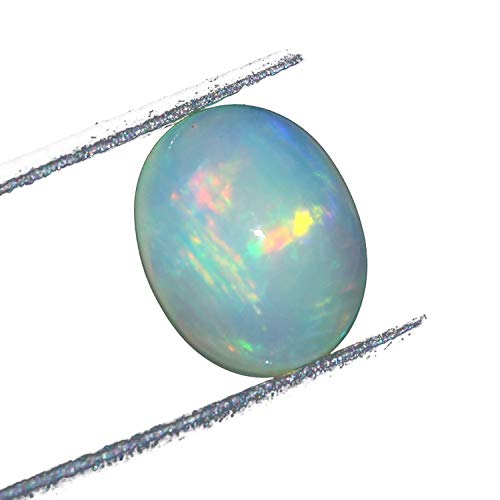 Opale de feu éthiopienne naturelle 1,9 ct pierre en vrac fabrication bijoux bague