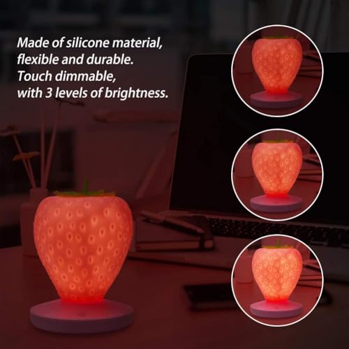 Lámpara de Noche de Silicona con LED y Carga USB miniatura 4