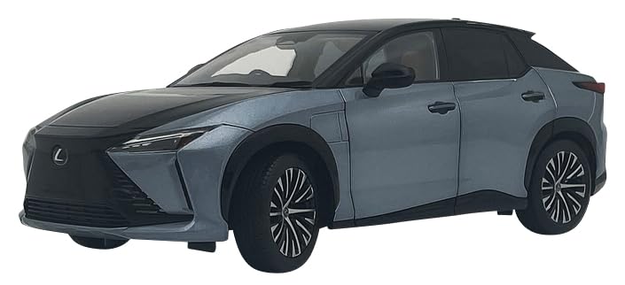 1/18 レクサス RZ 450e ミニカー　模型　完成品　展示台付き　ホワイト 楽天市場】☆New☆ LEXUS特注 1/18 レクサス RZ 450e (ソニック