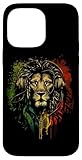 Rasta Reggae Lion Of Judah Jamaican Pride Rastafari Lion Case for iPhone 14 Pro Max