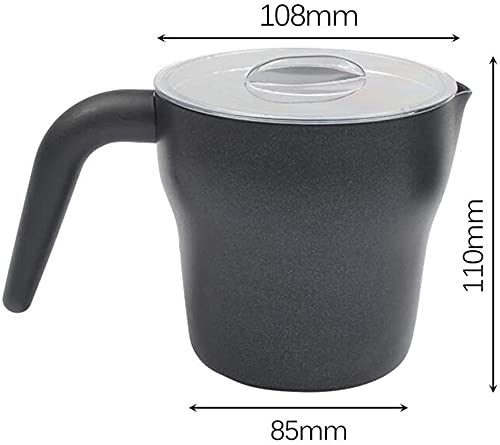 LSDRALOBPOI Vaporizador de Leche Batidora de Leche Calentador de Leche Vaporizador de Leche automático para Hacer Espuma con función de Leche frÃa Caliente para Cappuccino Espresso Latte 1022 - Imagen 7