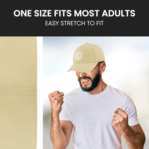 Image of Element Unisex Adult Element Baseball Hat, Adult Flex Fit Active Sport Cap with Curved Brim