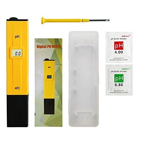 CSI INTERNATIONAL Digital LCD Pocket Pen Type PH Meter for Water Purity (Yellow)-image-46