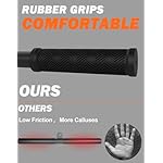 Fitarc Straight Bar Cable Attachment with Fixed Ring, Non-Slip Tricep Bar for Tricep Pull Down Attachment, Lat Pull Down Bar for Home Gym Equipment, Lat Pulldown Attachments and Cable Attachments for Gym - Image 2