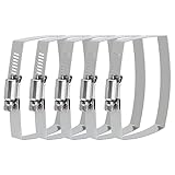 uxcell Rectangular Hose Clamps, 3
