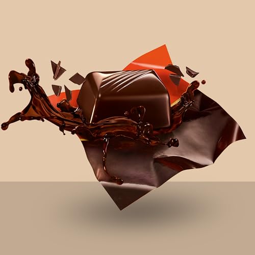 Pocket Coffee Espresso – 3 Packungen à 18 Pralinen (3 x 225g) – Schokolade gefüllt mit Kaffee – Süßigkeiten mit 100% Arabica Espresso – Ideal für unterwegs – Ein süßer Genuss mit Koffein