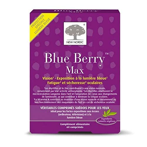 Blue Berry Max 60 Comprimes New Nordic