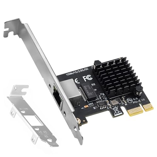 Carte réseau PCIe 5 Gbit/s idéale pour le télétravail et NAS