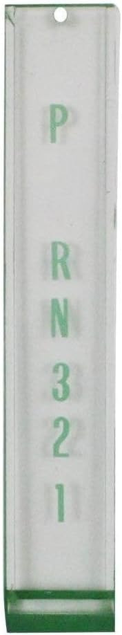 Console Shift Plate Indicator Lens Green Automatic for Chevy for Corvette 1969-1971