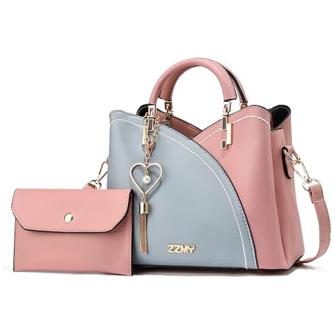 Xiaoyu Small Purses and Handbags for Women Stylish Crossbody Bag Lightweight Shoulder Bag Ladies Top Handle Satchel Purse (Light Blue) Cover