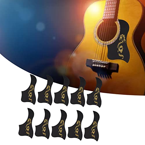 Pickguard de Guitare Acoustique 10Pièces,Ensemble de PVC de Plaque de Protection de Motif de Dragon,Protections de… - Les Beatles, Paul McCartney, John Lennon, RIngo Starr, George Harrison Pickguard de Guitare Acoustique 10Pièces,Ensemble de PVC de Plaque de Protection de Motif de Dragon,Protections de… – Image 3