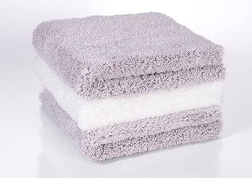 Glart Set of 2-Piece Ultra Microfibre Cloths, Window Cloths, Window Pane Cloths, 40 x 40 cm, Microfibre Window Cloth, Window Pane Cloth for Windows and Home, Kitchen and Bathroom Cloths