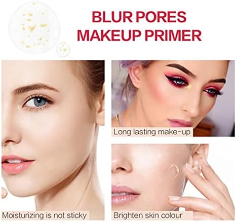 XUNN New Magical Perfecting Base Face Primer Under Foundation, Hunmui Face Primer Pore Base Gel Cream, Invisible Pore Makeup Primer Smooth Skin Oil Control Moisturizing Pore Primer Cream (2 PCS)