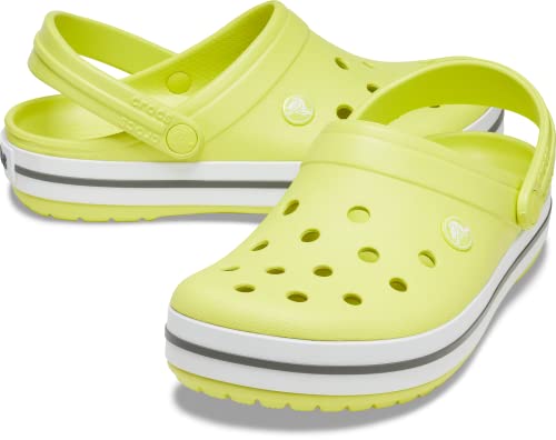 Image of Crocs Unisex Men's and Women's Crocband Clog, Citrus, 15 US