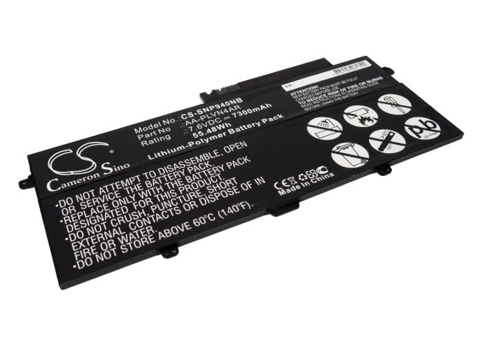 Batería de repuesto Samsung AA-PLVN4AR de 7300 mAh de alta duración