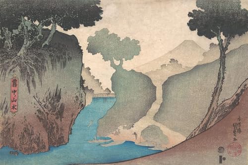 Cuadro Paesaggio nella nebbia de Utagawa Kunisada para dar vida y elegancia a paredes vacías