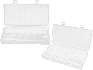 バッテリー収納ケースホルダーボックス 耐衝撃プラスチック製電池オーガナイザー 省スペース設計家庭用電池や小物の保護 整理用 2
