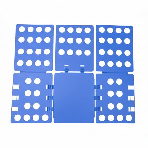 Shatchi Magic Fast Speed Faltbrett für Erwachsene, Kleidung und Hemden, Blau
