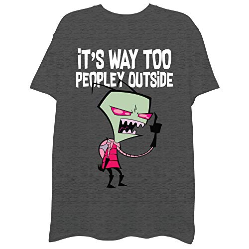 Invader Zim chemise vintage homme t-shirt Gir Dib Gaz