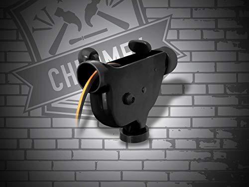 Extension Cord Winder Organizer, Transportable From Wall To Wall With 2 Fixed And 1 Swivel Wall Mount #TOP5