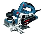 Bosch Professional Hobel GHO 40-82 C (Leistung 850 Watt, inkl. Staubbeutel, Parallelanschlag, Falztiefenanschlag, 1x Hobelmesser, Einlage, L-BOXX)