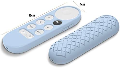 LEXIANG Non-slip Soft Silicone Case For Chromecast Remote Control Protective Cover Shell for-Google Chromecast TV 2020 Voice Remote Control