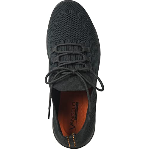 Vangelo Professional Slip Resistant Men Lace Up Work Sneaker For Food Service Health Care Nurse Jimmy-1 Black Men Size 17M #TOP5