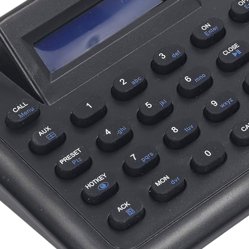 Fockety PTZ Joystick Controller, POE Network 3D Joystick Decoding Keyboard Indoor with Joystick, LCD Display, for Network Dome , Compatible with Most IP Cameras (US) - Thumbnail 6