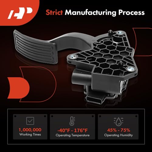 A-Premium Accelerator Pedal with Position Sensor Assembly Compatible with Nissan Altima 2007-2011 Gas Automatic CVT, Altima 2012 Automatic CVT, Altima 2013 Coupe, Maxima 2009-2014 by A-Premium - Used condition - Image 4
