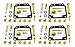 Damineding 4 X Carburetor Carb Rebuild Repair Kits XJ750 / XJ 750 Seca 1982-1985
