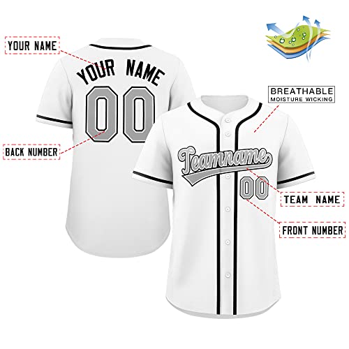 Custom Baseball Jersey For Men Women Youth Personalized Button Down Shirt Stitched Name Number Logo,Big Size #TOP1