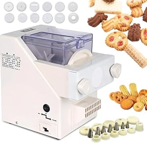 Qyoegsq Automatische Keksmaschine mit 8 Düsen