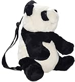 zgyad Large Children Panda Furry Shoulder Pack 17 inches zgyad020064017561