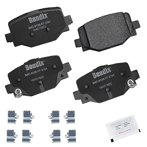 Image of Bendix Priority1 CFC2191 Ceramic Rear Brake Pads for INFINITI QX50 2023-2019, QX55 2024-2022