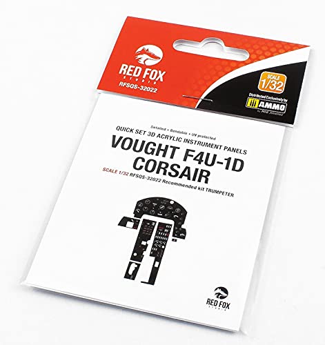 Tableau de bord F4U-1D Corsair 1/32 acrylique 3D premium