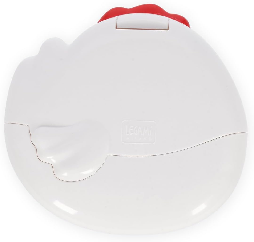 Legami - Pizza at First Slice Hen Pizza Cutter Blade Diameter 75 mm Stainless Steel Blade