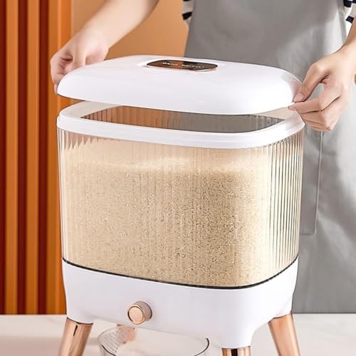 Image of Wall Mounted Cereal Food Dispenser For Kitchen 6 Grid Dry Food Dispenser Space Saving Food Storage Containers for Cereal, Rice, Nuts, Candy (JK-163)