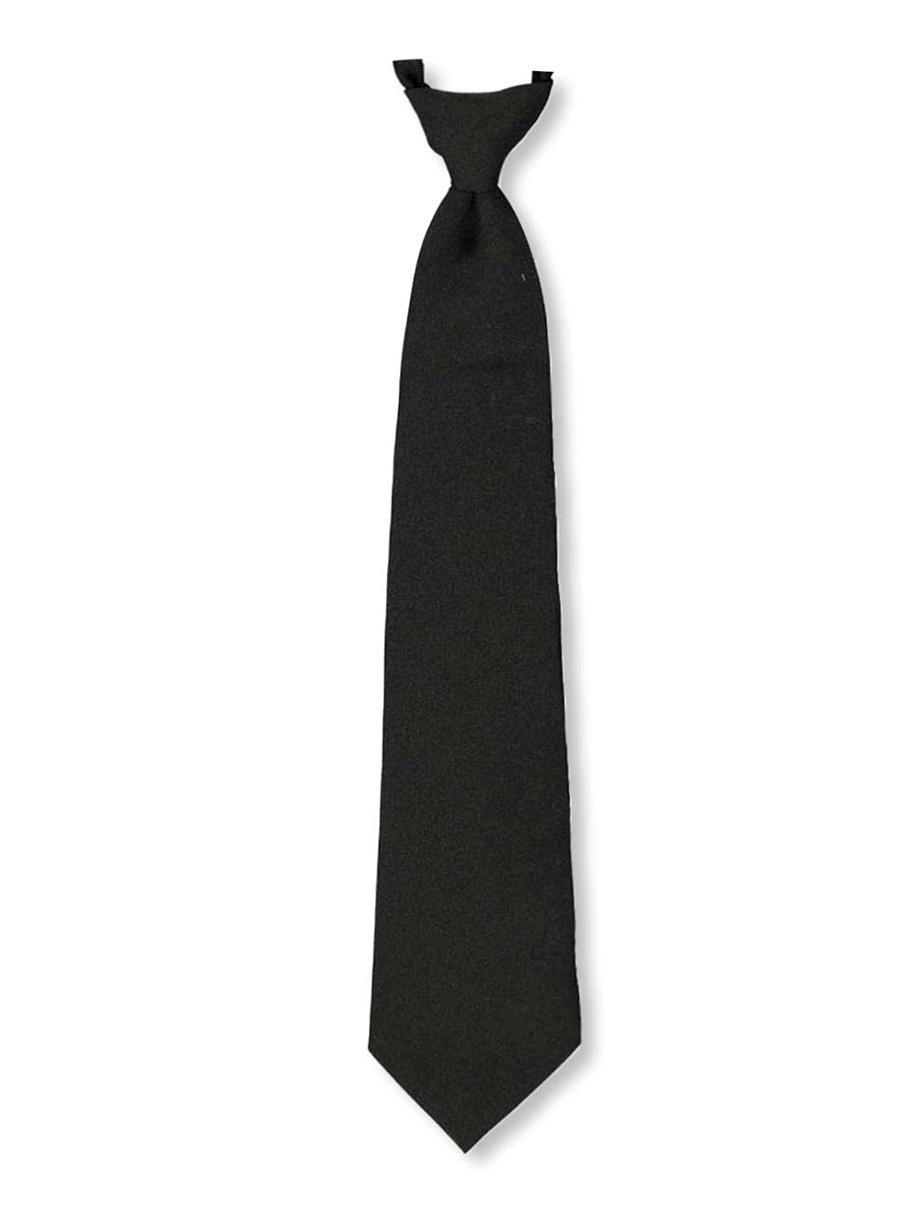 Cookie's Adjustable Banded Necktie with Clip - black, 12