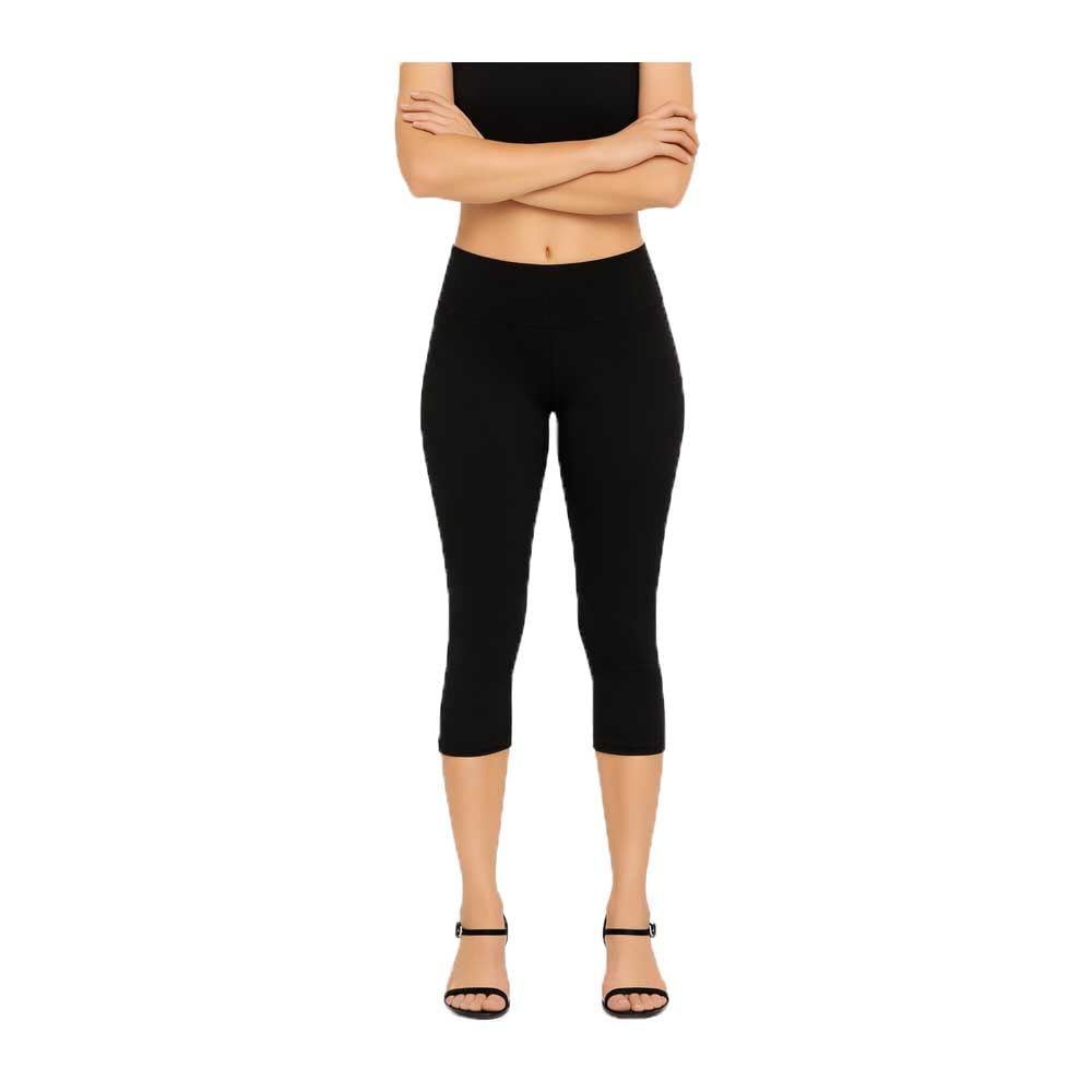 brand flex Womens Capri Black 1Pack-picture-47