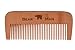 Beard and Mustache Comb - Natural Wood Beard Maintenance Kit for Men's Hair Anti-Static Traditional Barber Style