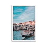 【Un cadeau créatif】 : Venise Grand Canal Photo Italie Voyage pour la famille, les amis, le père, la mère, les grands-parents, le professeur, le patron, la petite amie, le petit ami, comme cadeau d'anniversaire, de fête, de mariage, de Saint-Valentin, de lune de miel, d'anniversaire de mariage, de fête des pères, de fête des mères, Halloween, Thanksgiving, Noël, Nouvel An...