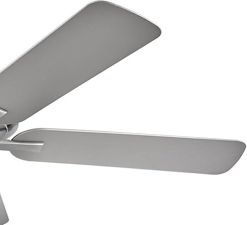 Miniatura 8 de Hinkley Metro Ventilador de techo de perfil bajo de 52 pulgadas, sin luz, ventilador de techo para interiores con doble montaje para dormitorio,