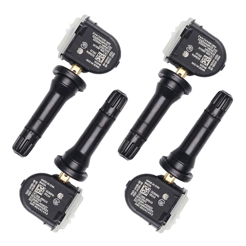 YUANCHINB TPMS Sensor Tire Pressure Sensor Replacement Set of 4 Compatible with Ford tpms F150 Edge Explorer Escape Lincoln MKT MKX