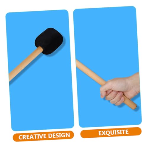 Baqueta para Bombo con Mango de Madera Cómoda Mallet Instrumento de Percusión miniatura 3