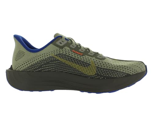 Nike Nike Pegasus Plus Men's Road Running Shoes (HQ3221-325, Cargo Khaki/Neutral Olive/Racer Blue/Deep Royal Bl) Size 13