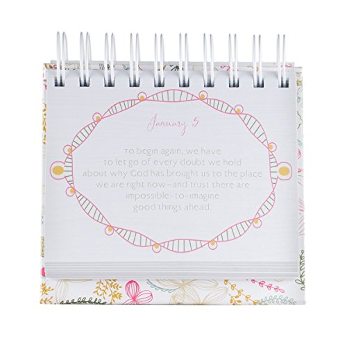 DaySpring Flip Calendar - God in Every Moment - 80299